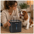 Fuente de Agua Inteligente para Mascotas 2L – Filtración Triple y Circulación Continua Mas que mascotas