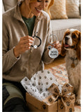 Kit "Regalo con Huella": Pulsera y Llavero Dog Mom - Mas que mascotas
